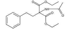 Diethyl 2-(acetylamino)-2-(2-phenylethyl)malonate