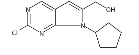 (2-Chloro-7-cyclopentyl-7H-pyrrolo[2,3-d]pyrimidin-6-yl)methanol