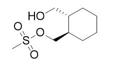 ((1R,2R)-2-(hydroxymethyl)cyclohexyl)methyl methanesulfonate