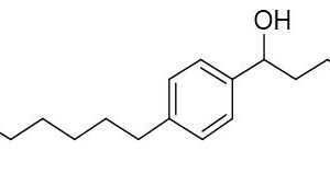 1-(4-heptylphenyl)-3-nitropropan-1-ol